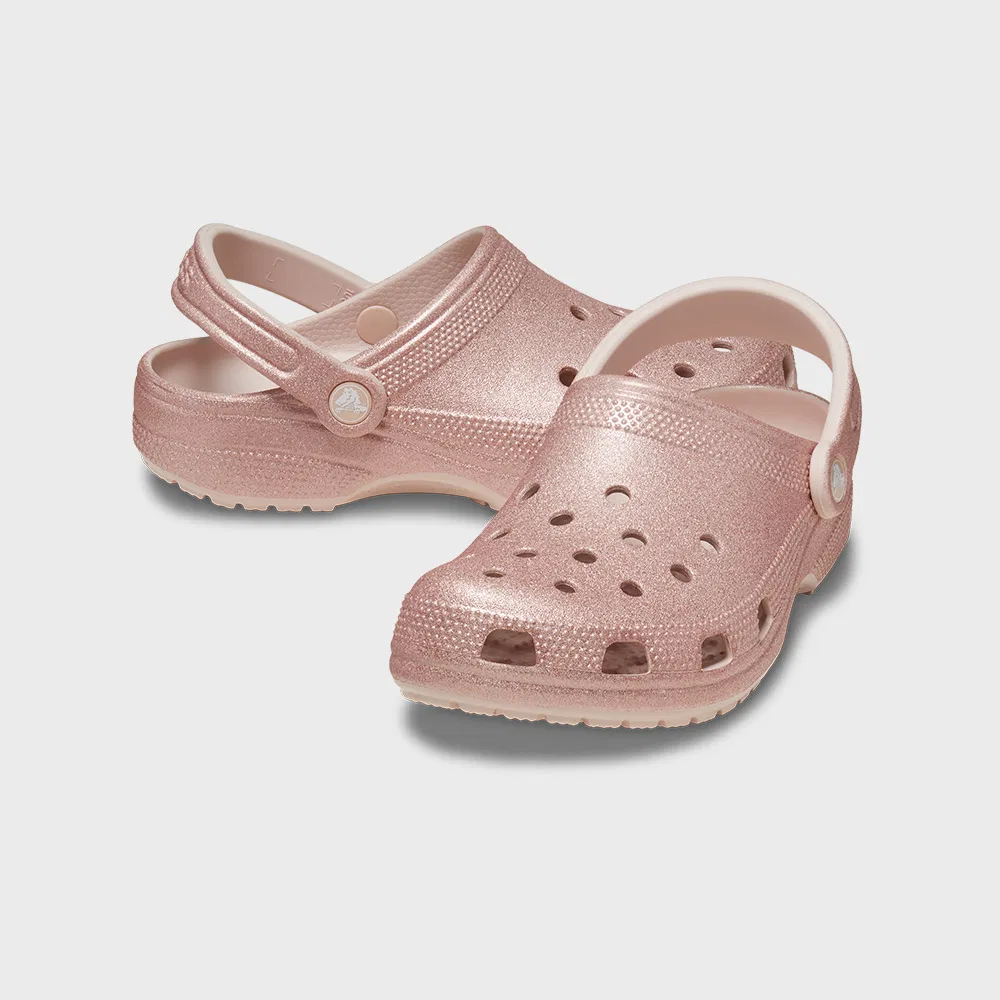 Взрослые классические клоги с глиттером QUG от Crocs