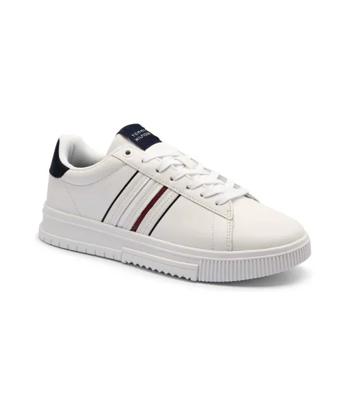 

Кожаные кроссовки Tommy Hilfiger, белый