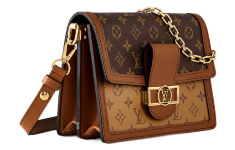 LOUIS VUITTON Сумка через плечо кросс-боди среднего размера женская коричневая — фото 3