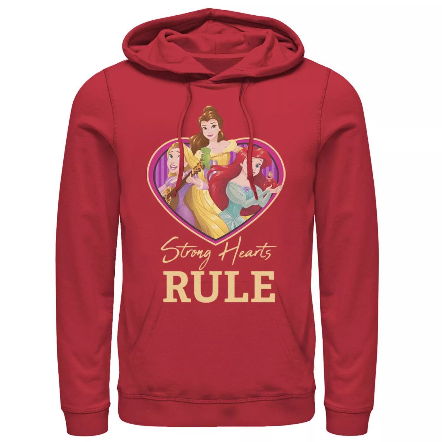 

Мужская толстовка с капюшоном Disney Princess Trio Strong Hearts Rule Licensed Character