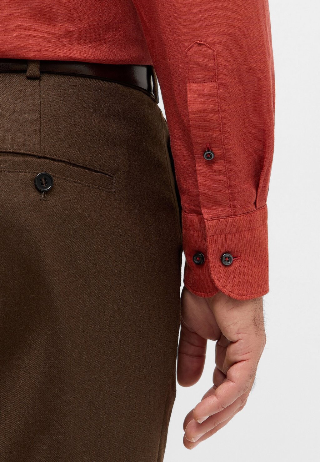 

Рубашка MODERN FIT Eterna, темно-красный