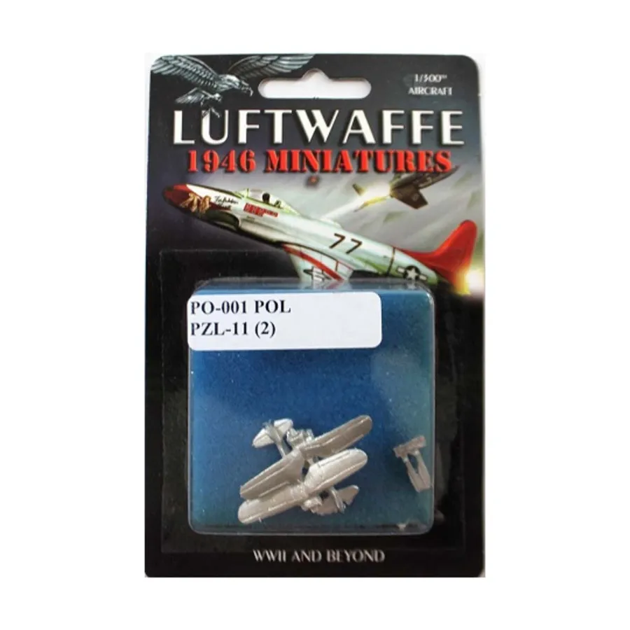 

ПЗЛ-11, Luftwaffe 1946 Miniatures - Poland (1:300)