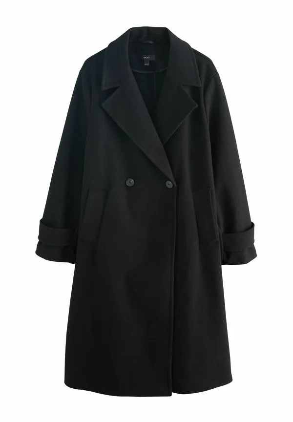 Длинное классическое пальто Next, Black