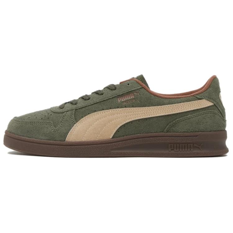 

Кроссовки Puma Indoor Soft Skateboarding Shoes Men Low-top Green, зеленый