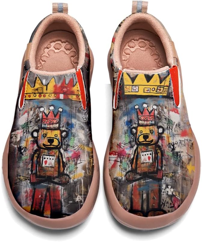 

Слипоны с граффити-рисунком Onehorse, Animal&graffiti-06