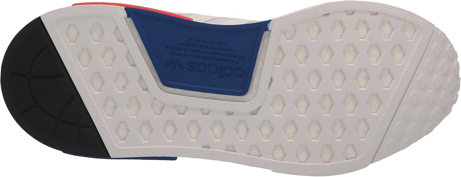 Мужские кроссовки adidas Originals NMDR1 Legacy, белый/черный/красный/ярко-красный — фото 4
