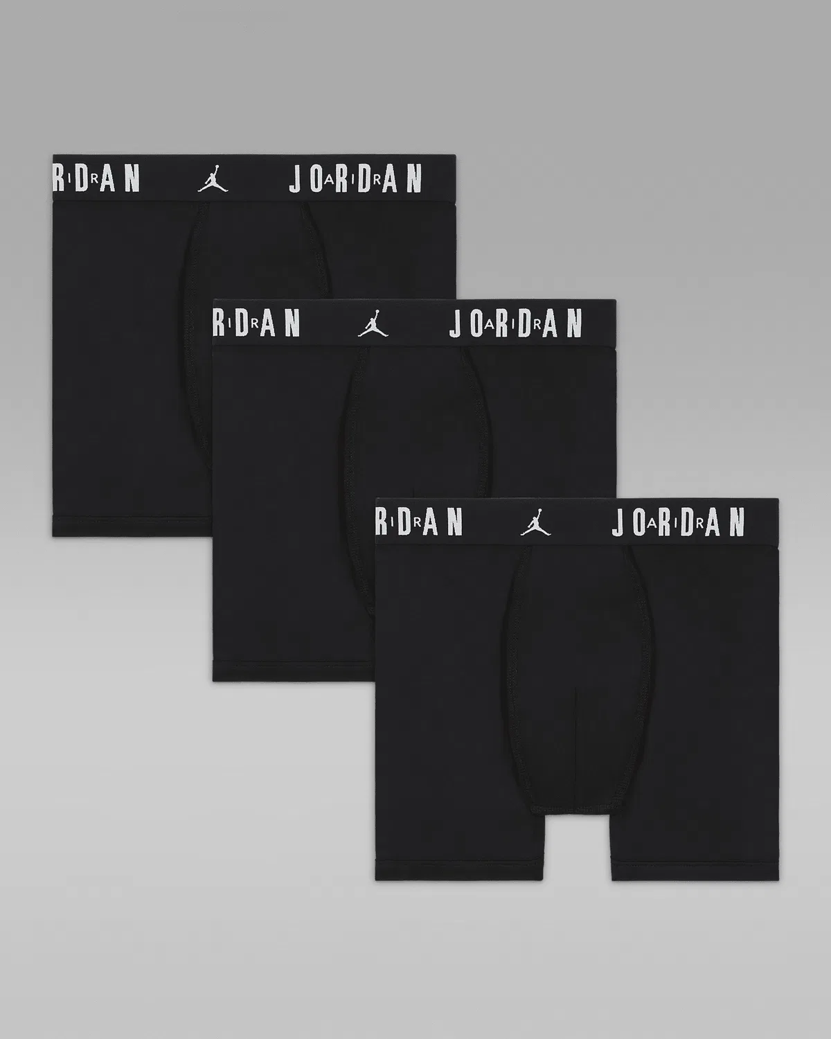 Детские боксеры Dri-FIT Flight Poly Core (3 пары) Jordan, Black