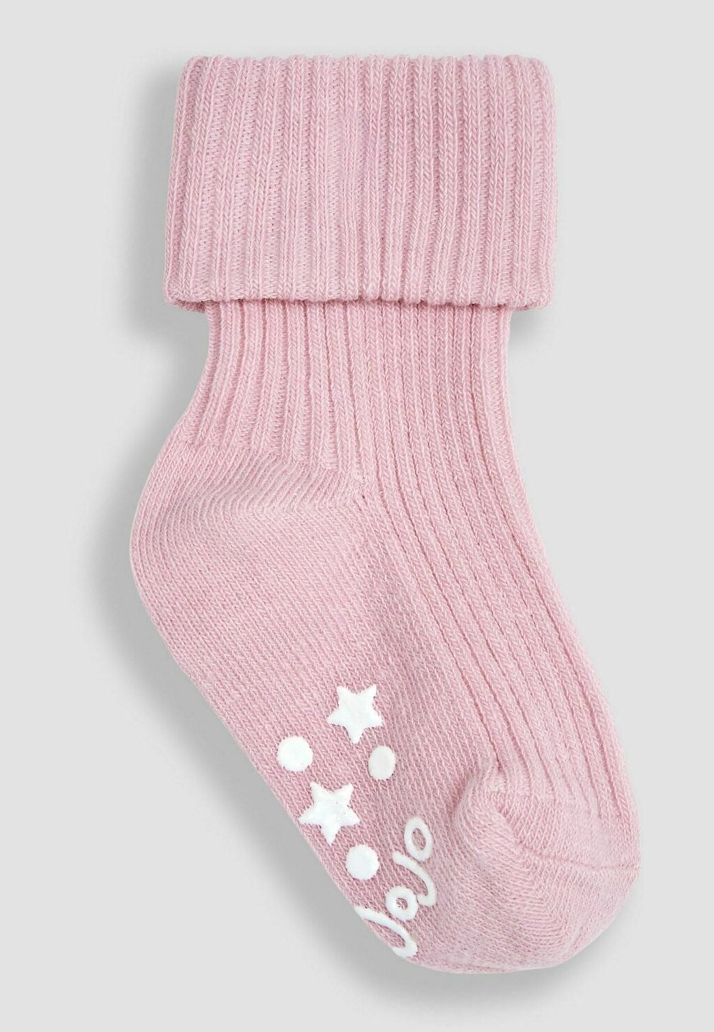

Комплект носков REGULAR FIT JoJo Maman Bébé, 3 пары, розовый/молочный