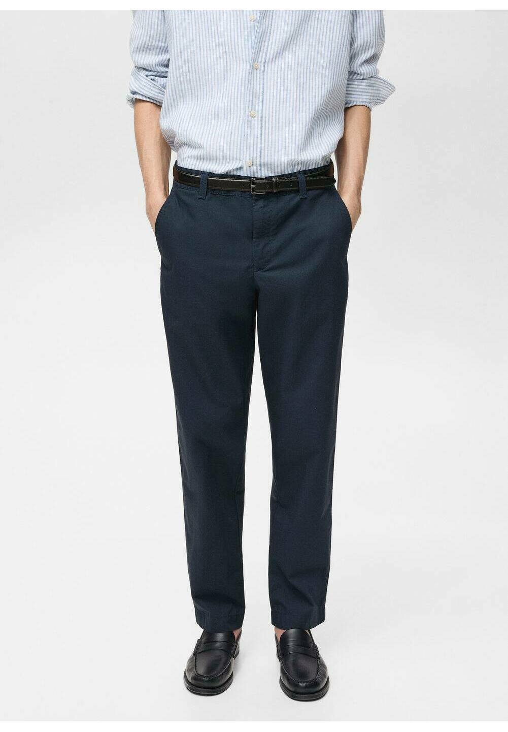 

Чиносы ALLEN Mango, цвет Royal Blue