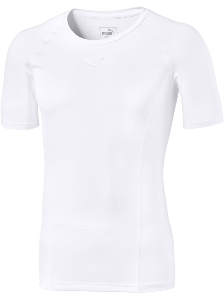 

Футболка LIGA Baselayer Tee SS белого цвета Puma, Белый, Футболка LIGA Baselayer Tee SS белого цвета Puma