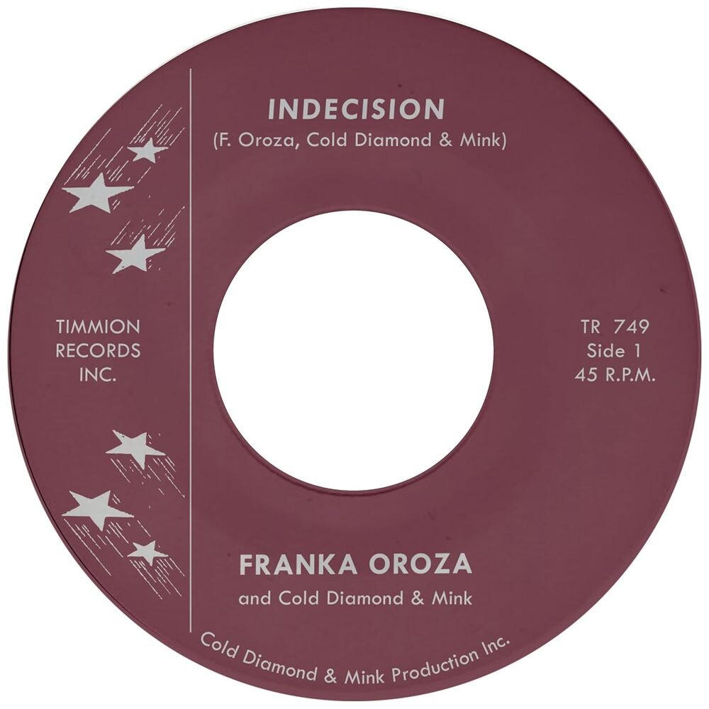 

Виниловая пластинка LP Indecision [Violet Vinyl] (7") - Franka Oroza, Cold Diamond & Mink