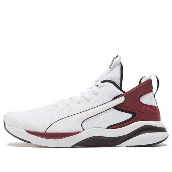 

Кроссовки softride rift tech low top running shoes white/black Puma, белый