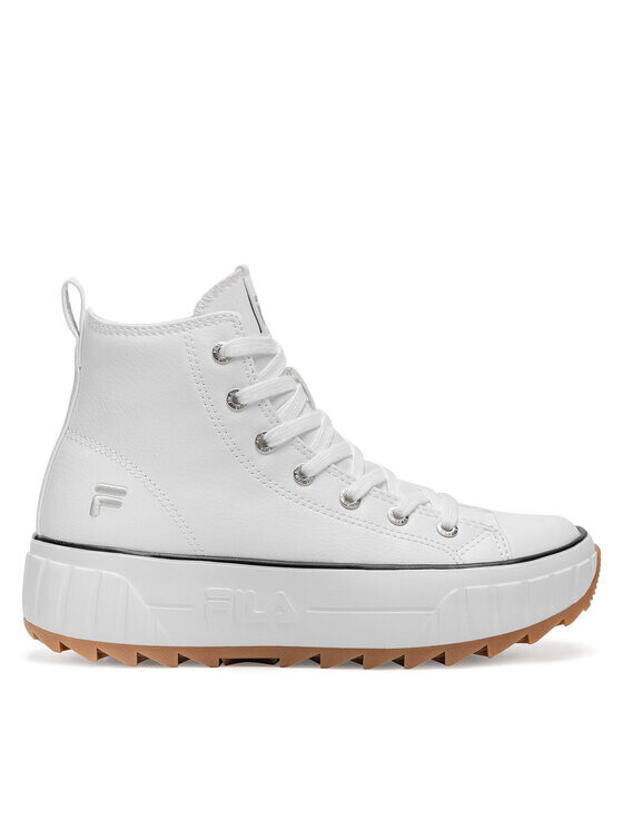 Кроссовки из ткани Fila, белый