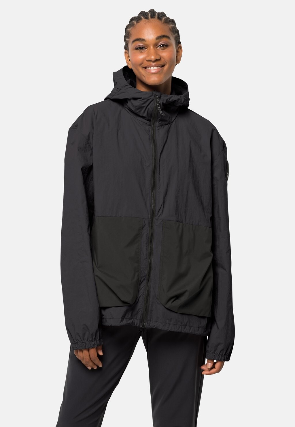 

Ветровка FRIEDBERGER Jack Wolfskin, цвет granite black