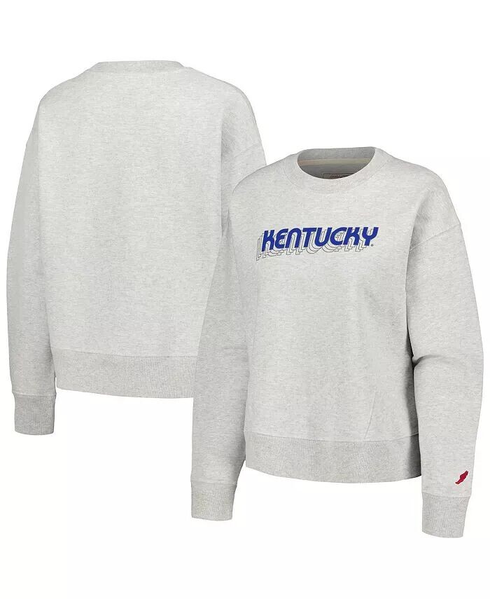 

Женский пуловер свободного кроя Ash Kentucky Wildcats League Collegiate Wear