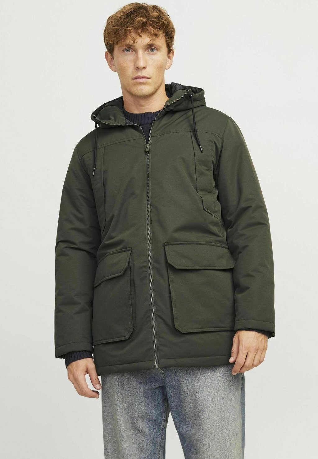 

Парка JWHGRAND Jack & Jones, оливковый