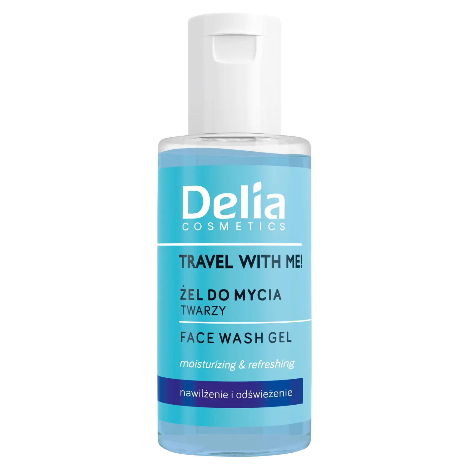 

Гель для умывания лица Delia Travel With Me, 50 мл