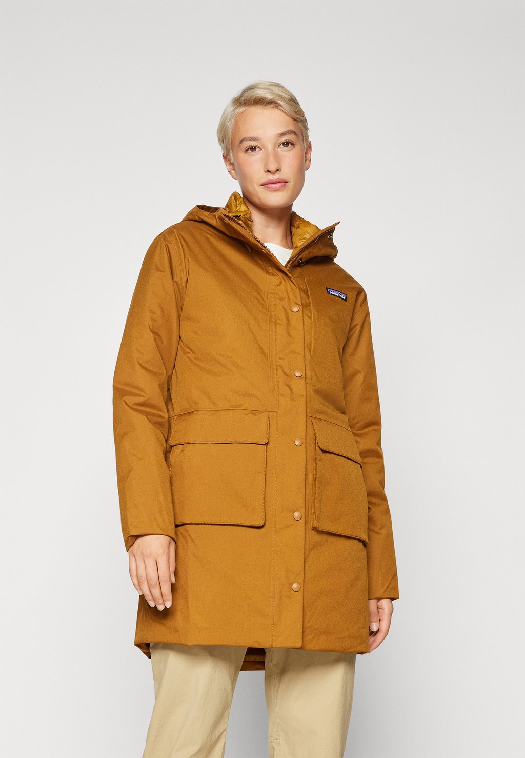 

Зимнее пальто PINE BANK PARKA Patagonia, коричневый