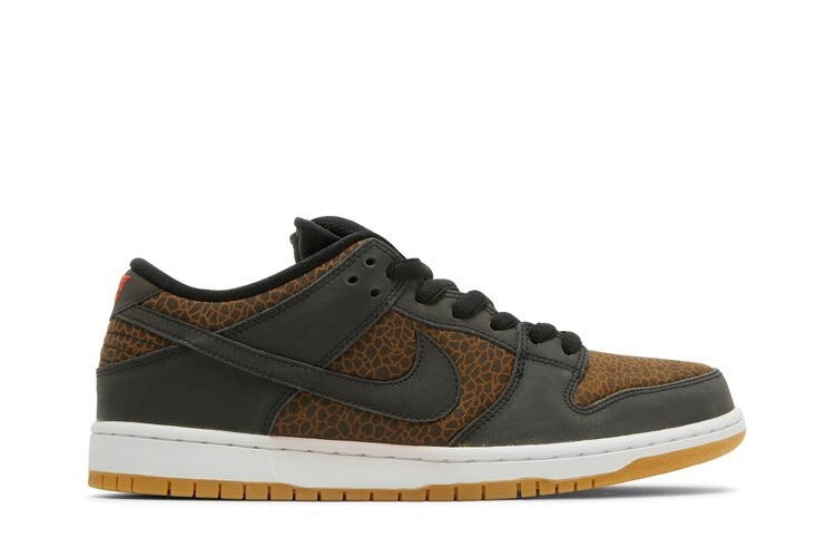 

Кроссовки Nike Dunk Low Premium SB 'Giraffe', черный