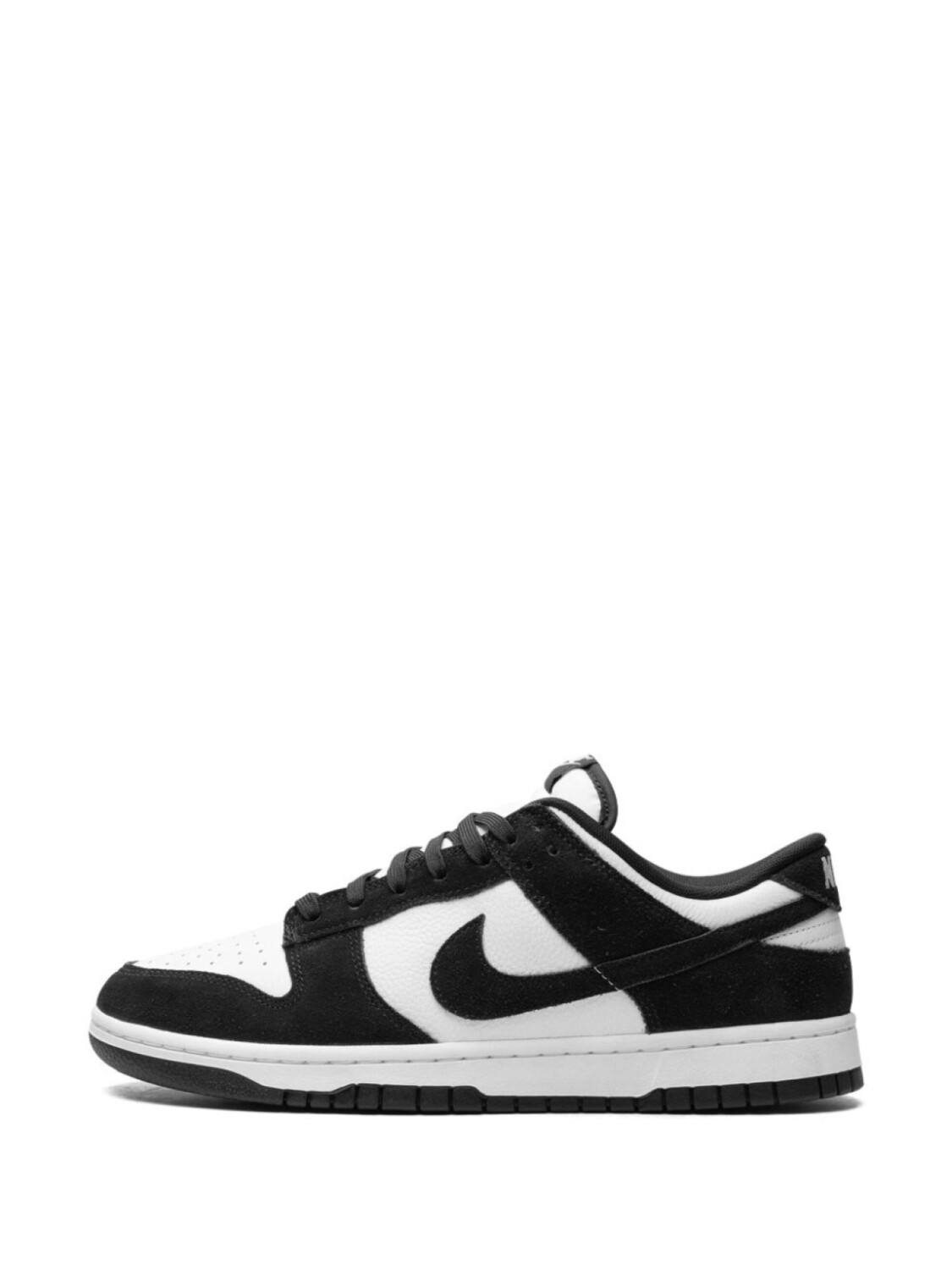 Nike кроссовки Dunk Low "Suede Panda", белый — фото 2