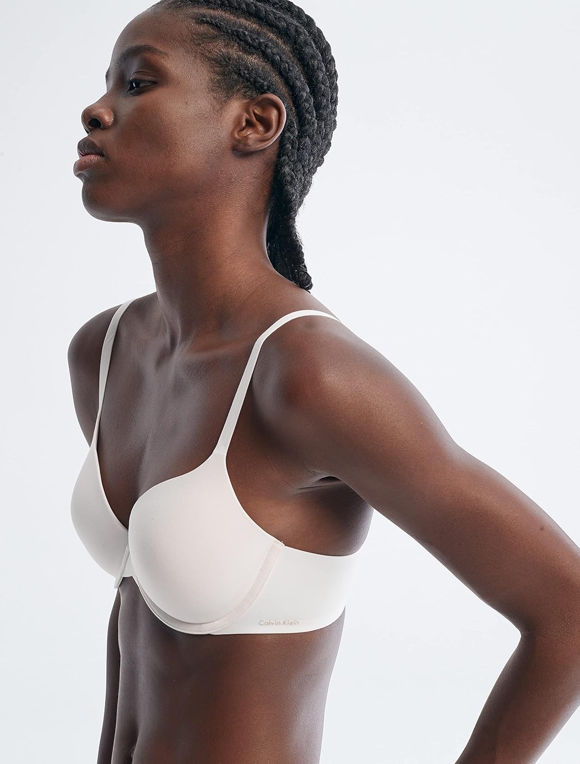 Бюстгальтер Calvin Klein Women's Perfectly Fit Memory Touch, белый — фото 3