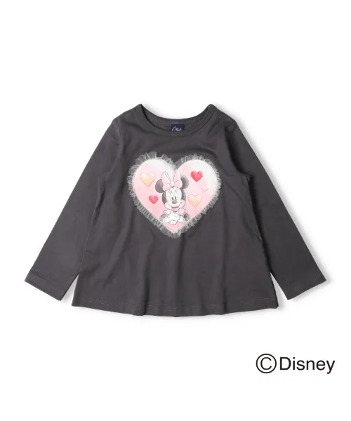 Детская футболка с длинным рукавом Disney Minnie Mouse A-line черная