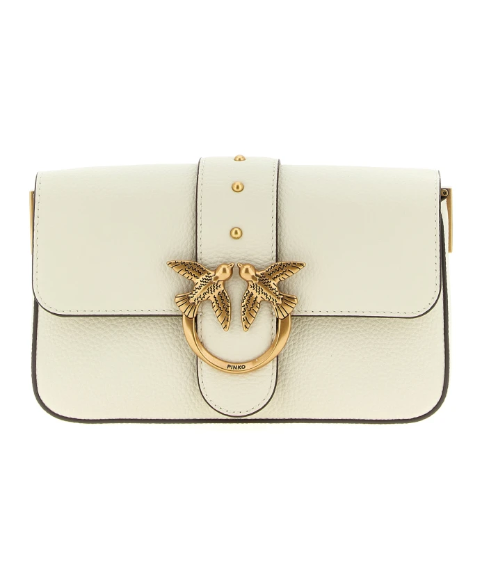 

Миниатюрная сумка через плечо Love One Pinko, белый