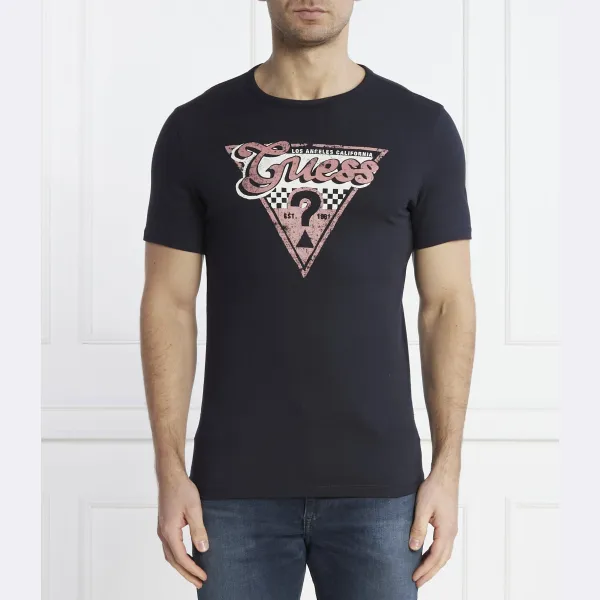 

Футболка стандартного кроя Guess, синий