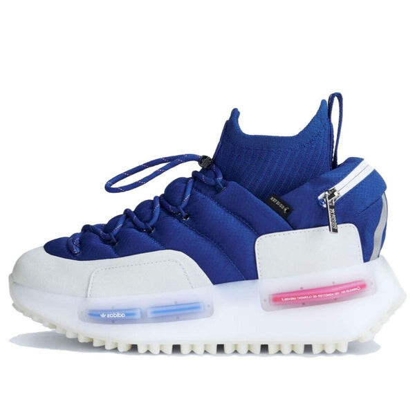 

Кроссовки оригинал x moncler nmd s1 Adidas, синий