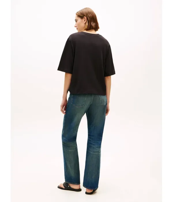 Футболка loose fit Tommy Hilfiger, черный — фото 3