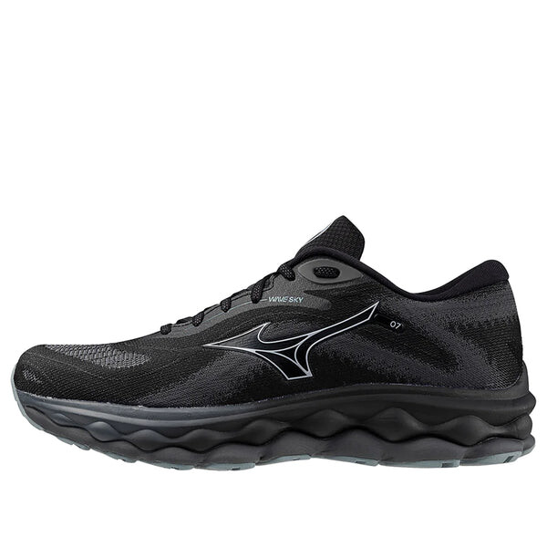 

Кроссовки wave sky 7 'black' Mizuno, черный