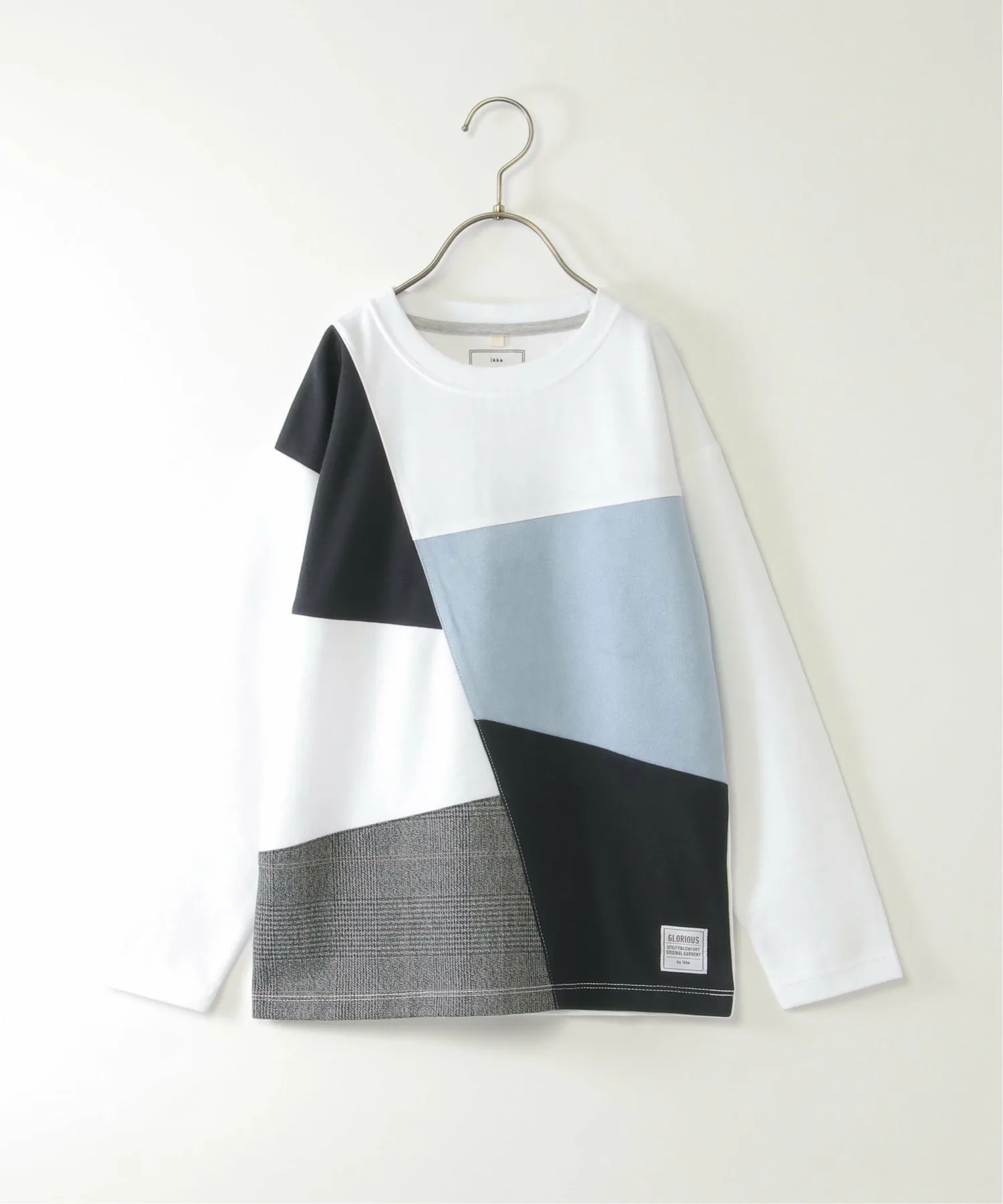 Длинная футболка из искусственной замши (120-160 см) Ikka, white — фото 3