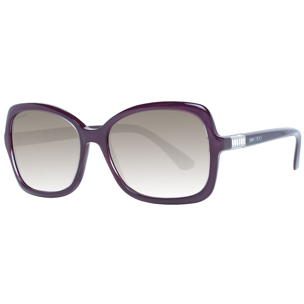 

Солнцезащитные очки женские бордового цвета Jimmy Choo Eyewear