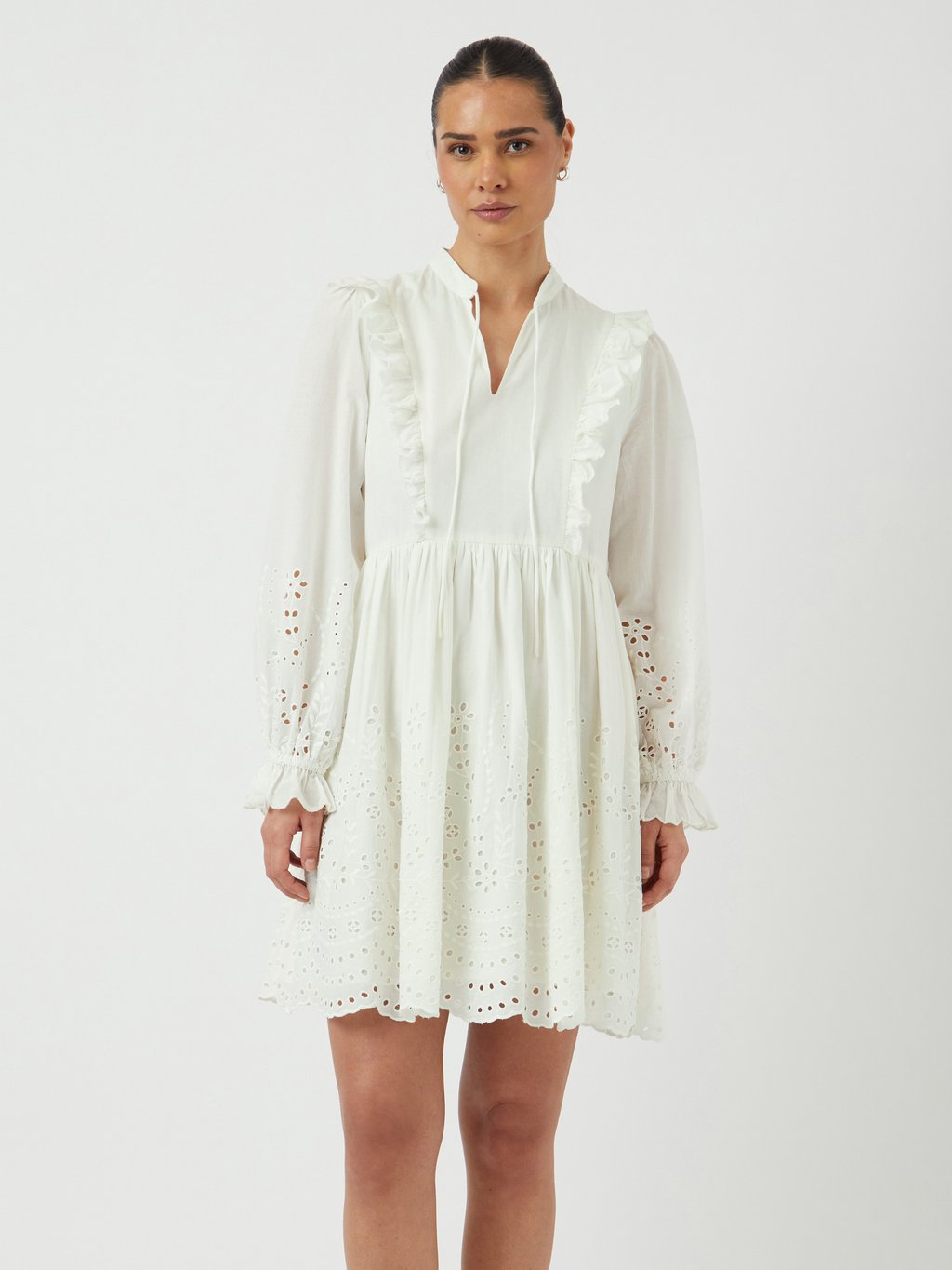

Платье-рубашка LUMA DRESS YAS, белый