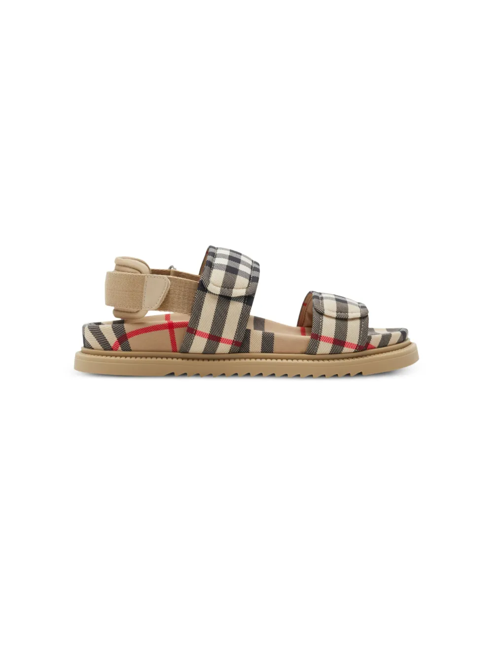 

Сандалии в клетку Vintage Check BURBERRY KIDS, нейтральный