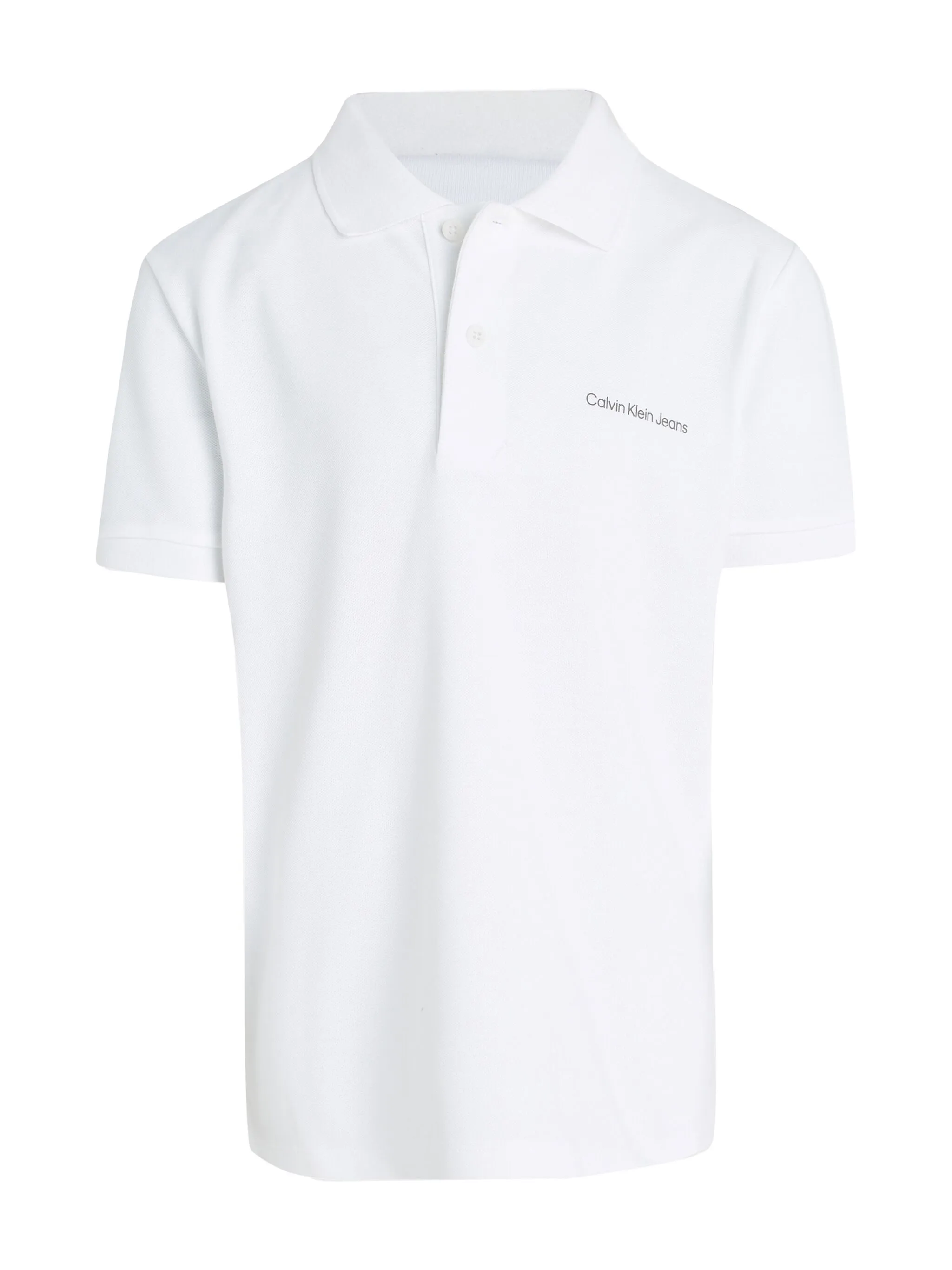 

Рубашка поло с логотипом Calvin Klein Kids, белый