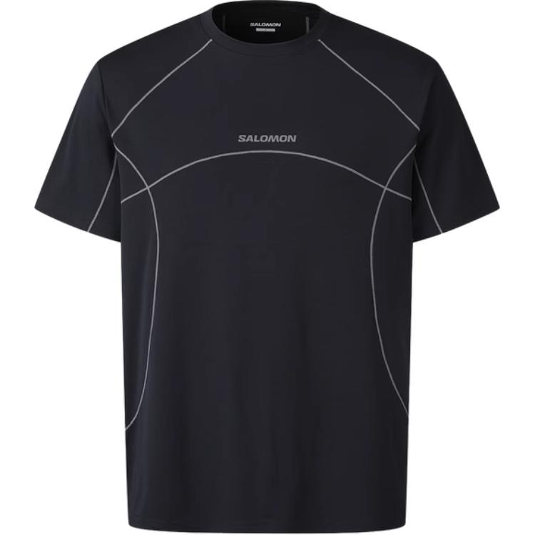 

SALOMON Футболка RADIANT SS TEE M мужская black