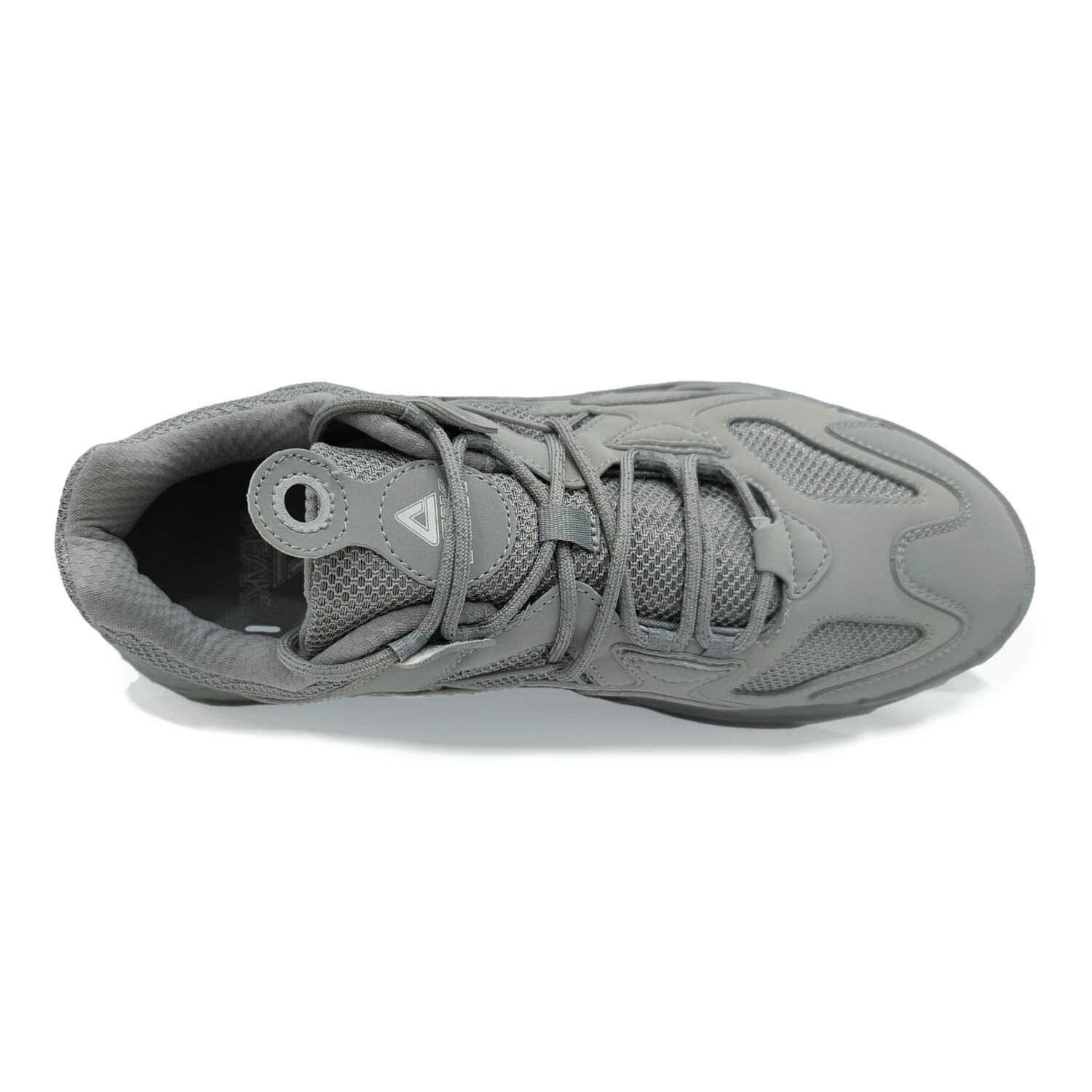 Кроссовки PEAK Magic Bullets Lifestyle Shoes Men Low-top Silver Gray, серый — фото 2