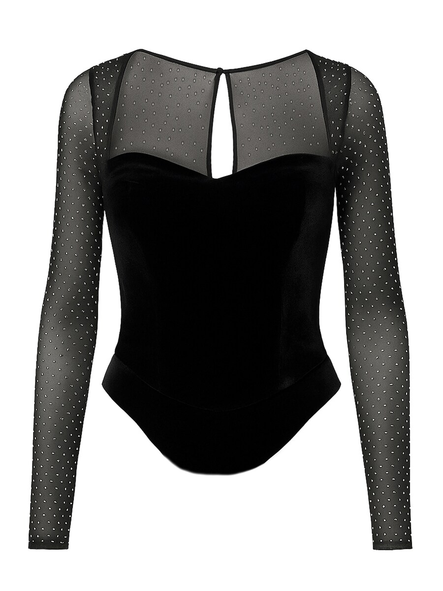 

Боди-рубашка GODDIVA, черный