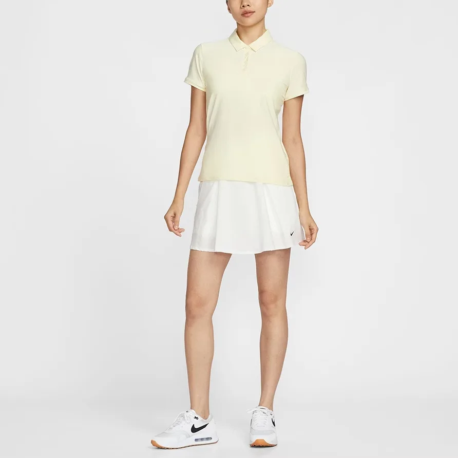 Женская одежда для гольфа Dri Fit Nike, белый — фото 3