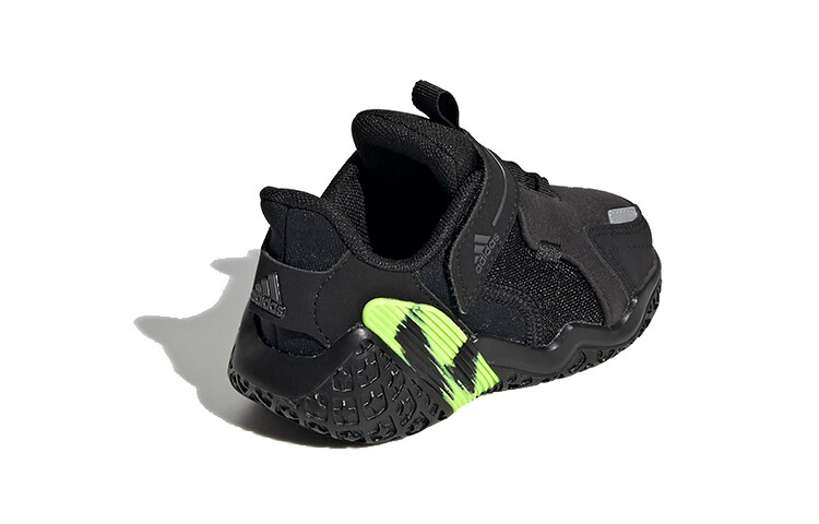 Кроссовки adidas 4Uture Toddler Shoes TD Low-top Black/Green — фото 3