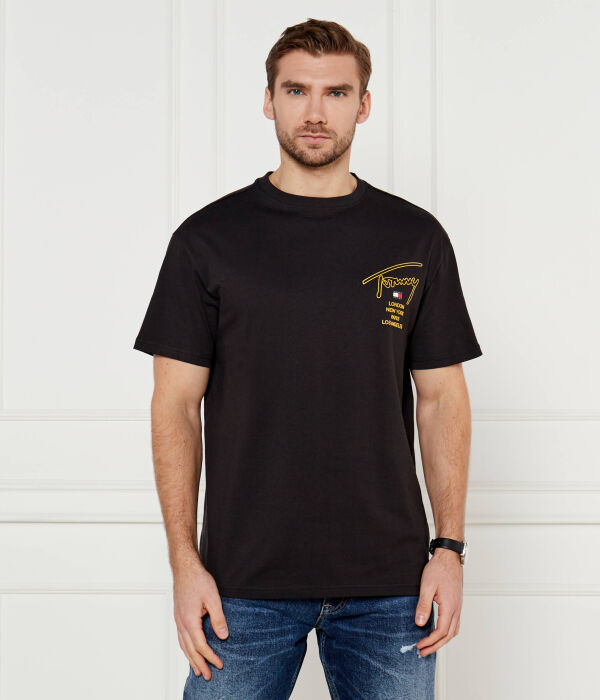 

Футболка Regular Fit Tommy Jeans, черный