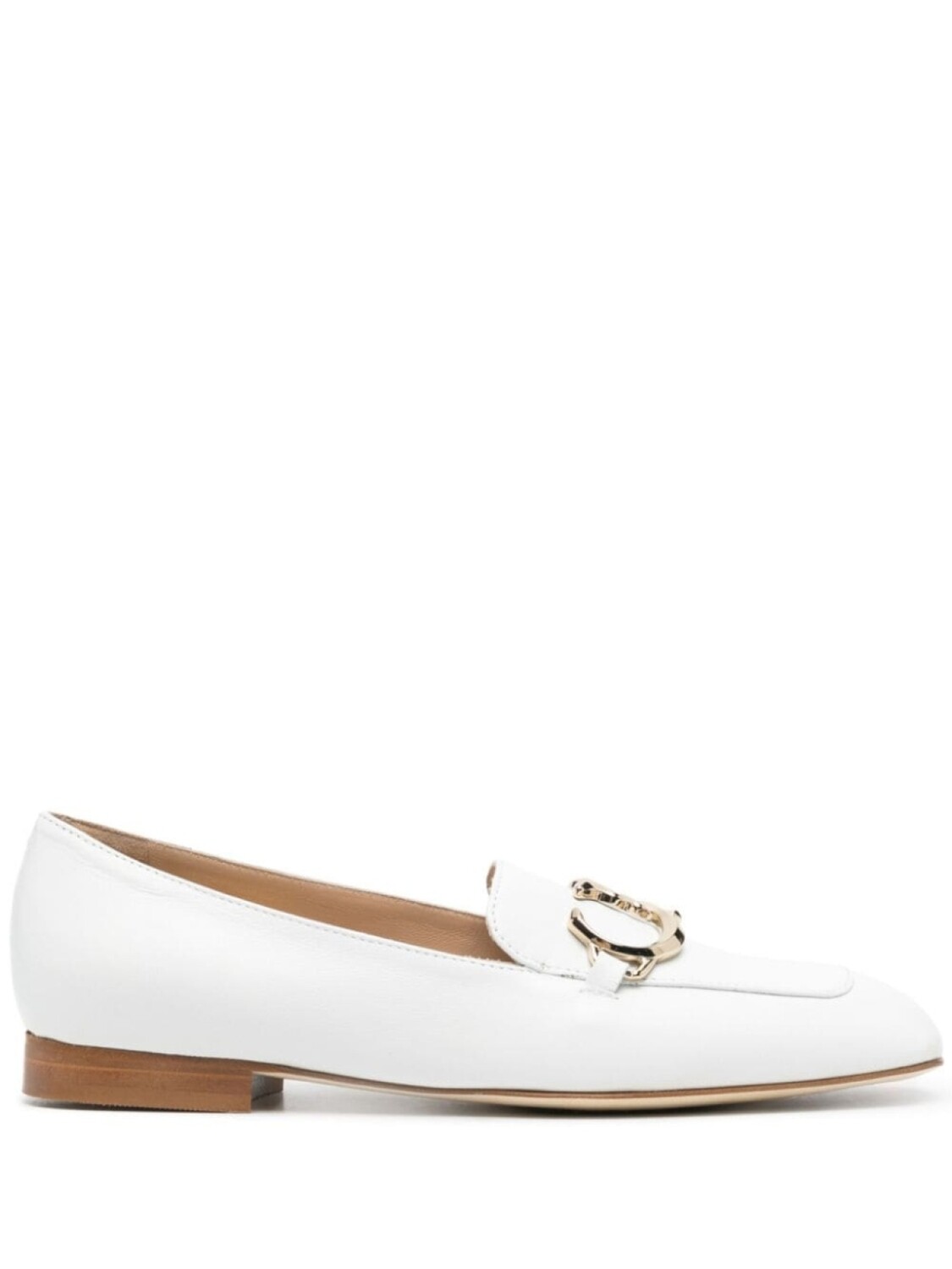 

Лоферы с логотипом Casadei, белый