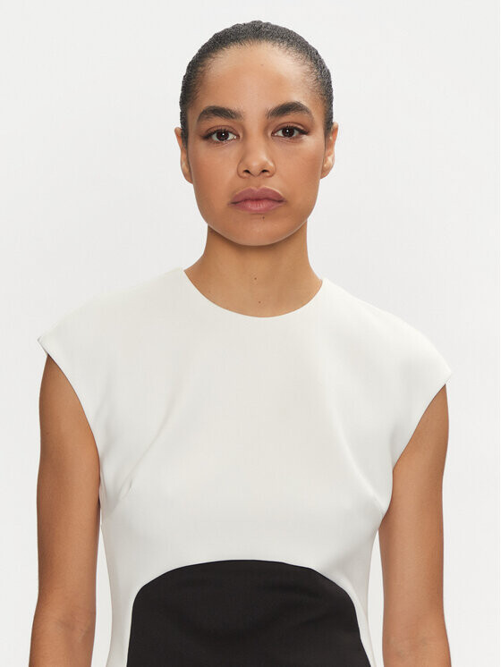 Коктейльное платье узкого кроя Calvin Klein, черный — фото 4