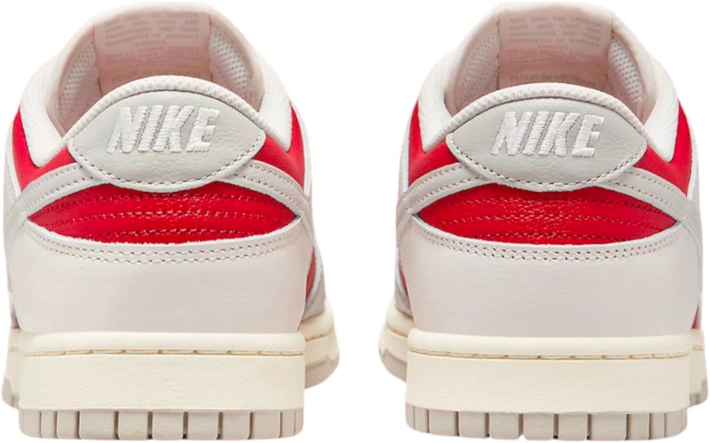 Мужские кроссовки Nike Dunk Low, красный — фото 4