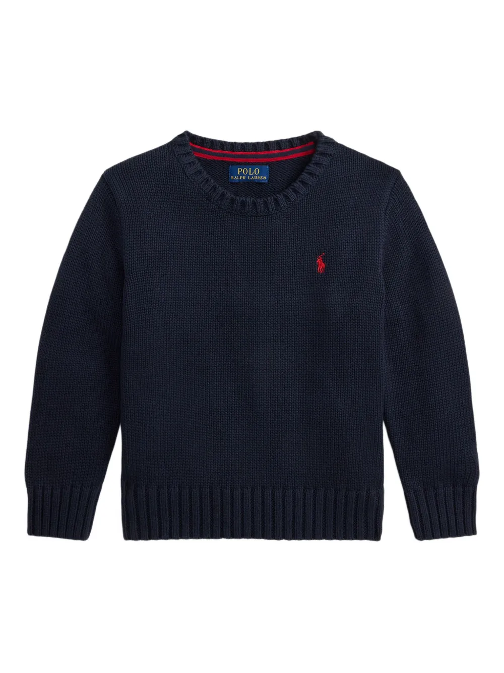 

Свитер с круглым вырезом POLO RALPH LAUREN KIDS, синий