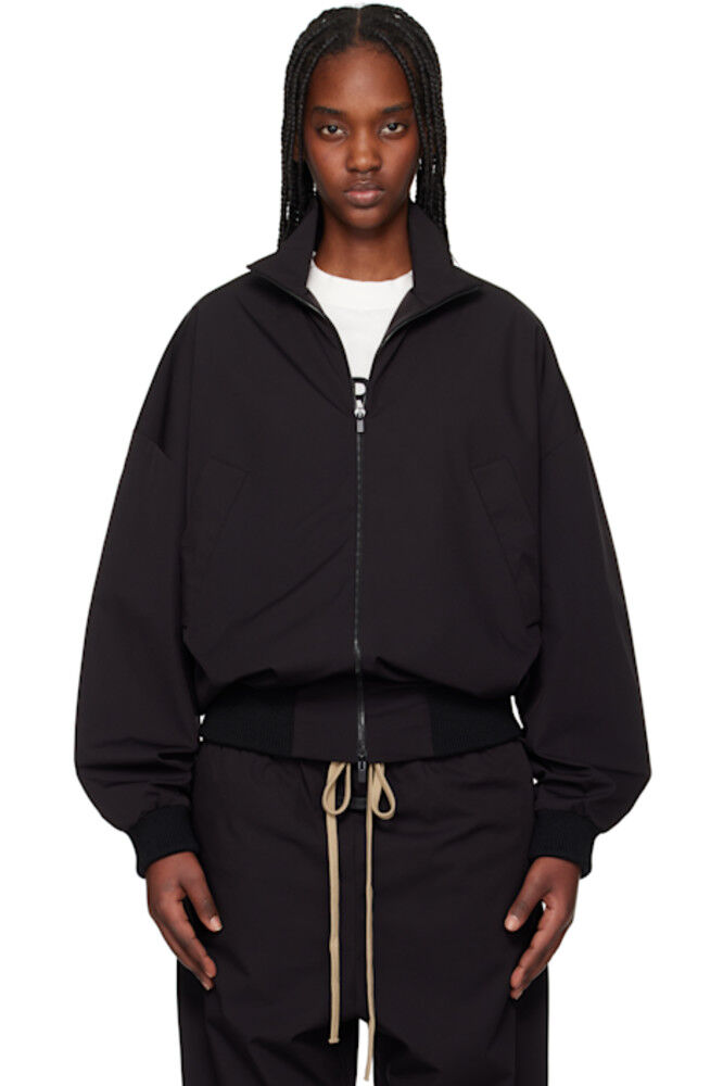 

Черная нейлоновая спортивная куртка Fear of God