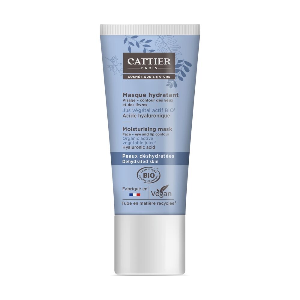 

Маска для лица Mascarilla facial hidratante con ácido hialurónico Cattier, 50 мл