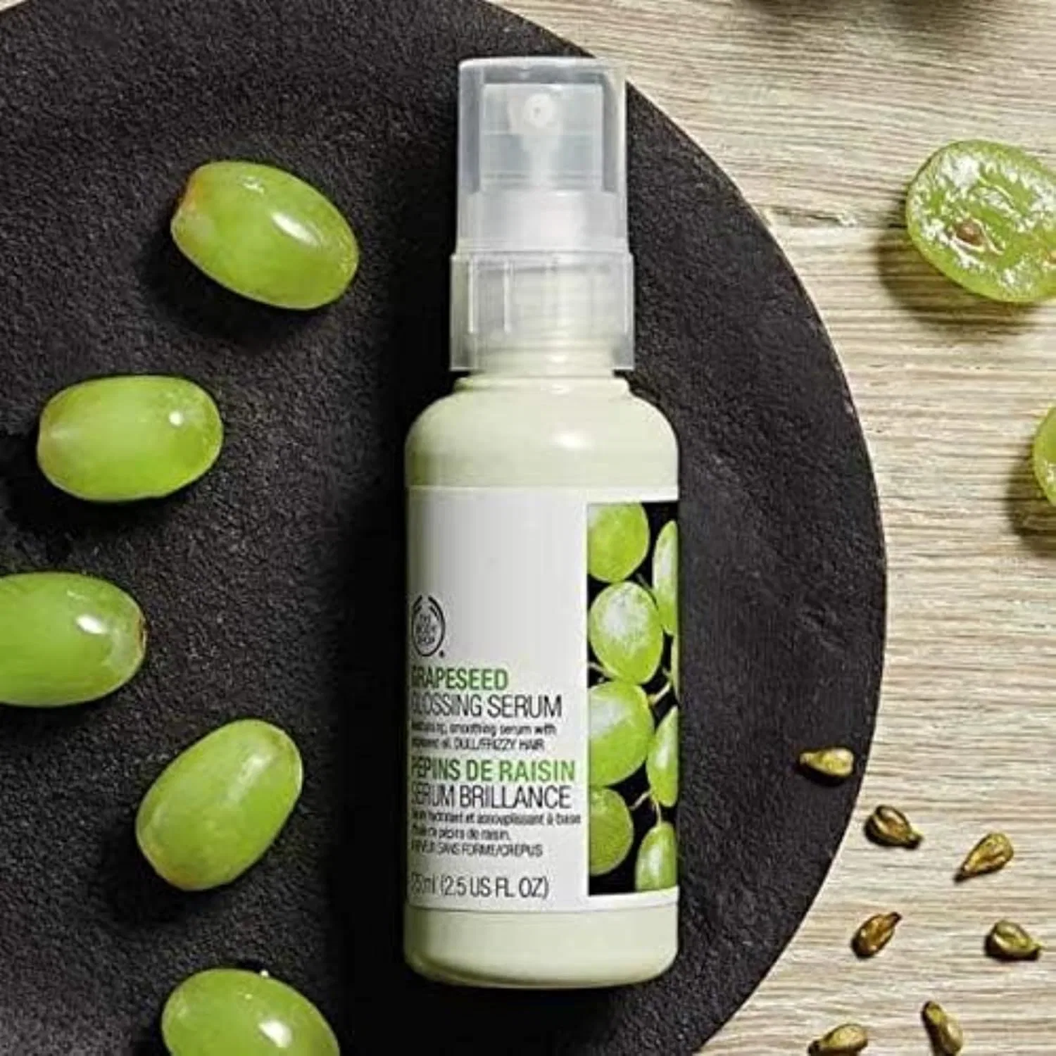 Сыворотка для блеска волос «Grapeseed Glossing Serum» от The Body Shop, 75 мл The Body Shop — фото 3