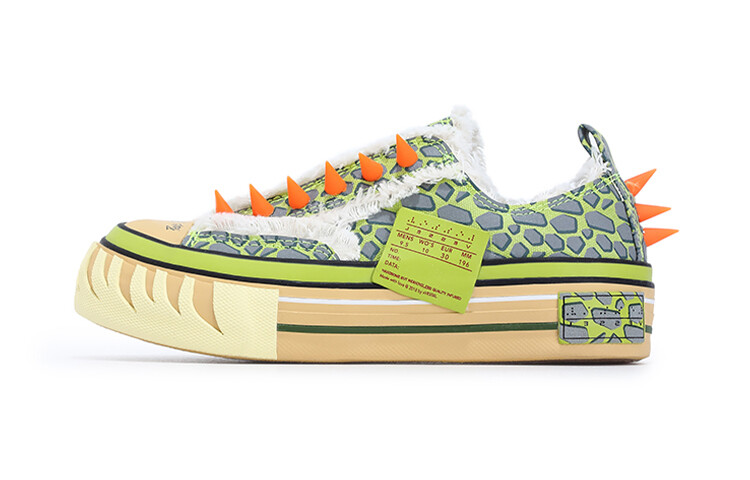 

Детские парусиновые туфли PS Low-top зеленые Xvessel